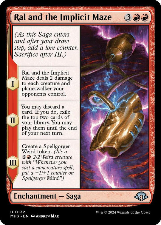 Image for Ral and the Implicit Maze (132) - Magic: The Gathering