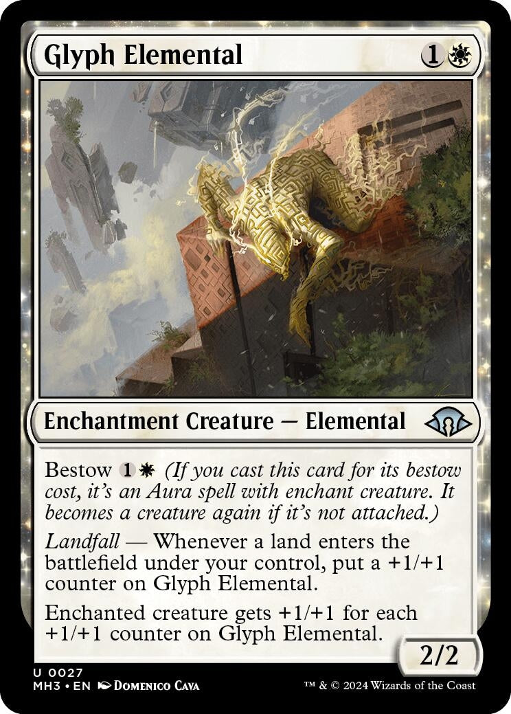 Image for Glyph Elemental (27) - Magic: The Gathering