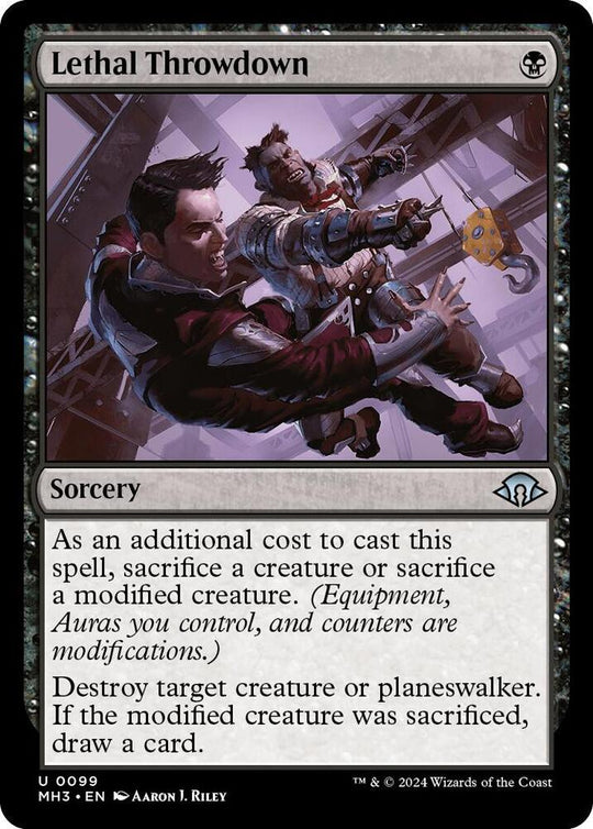 Image for Lethal Throwdown (99) - Magic: The Gathering