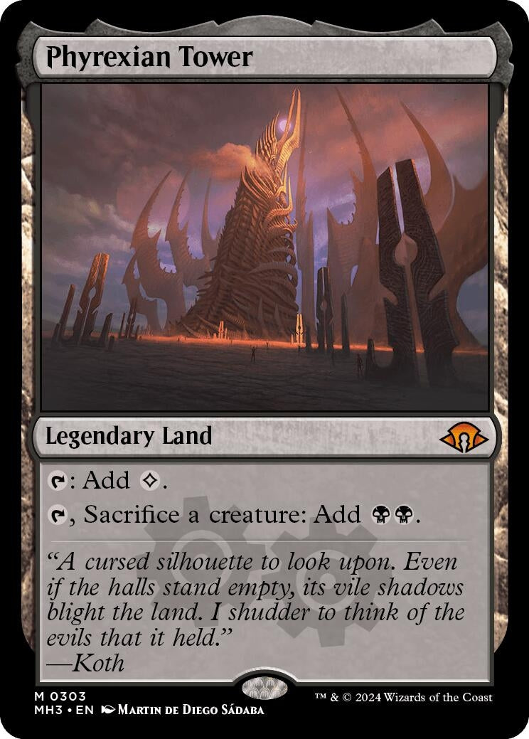 Image for Phyrexian Tower (303) - Magic: The Gathering
