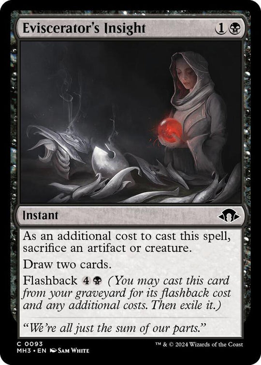Image for Eviscerator's Insight (93) - Magic: The Gathering