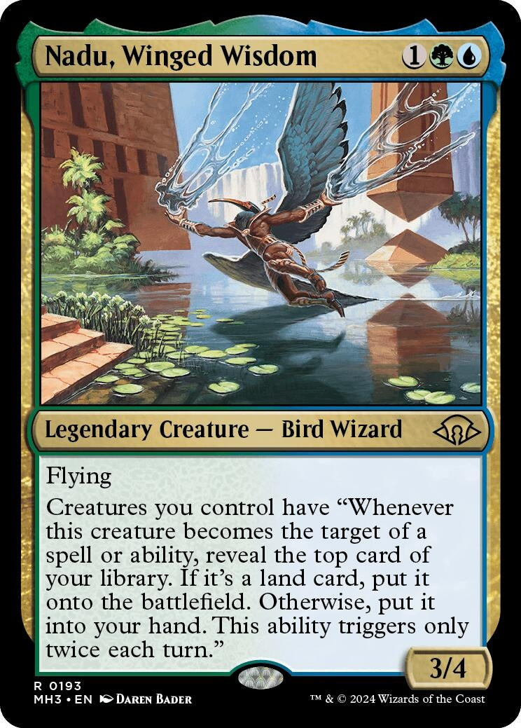 Image for Nadu, Winged Wisdom (193) - Magic: The Gathering