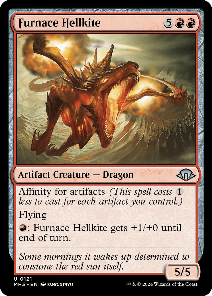Image for Furnace Hellkite (121) - Magic: The Gathering
