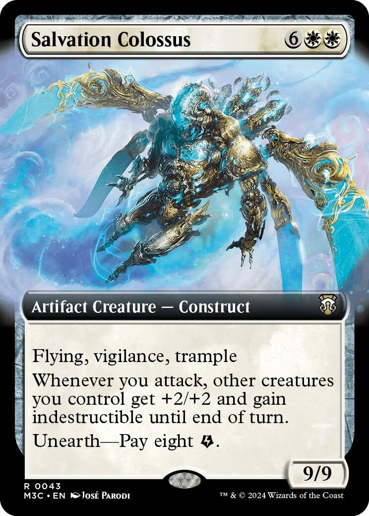 Image for Salvation Colossus (Extended Art) (43) - Magic: The Gathering
