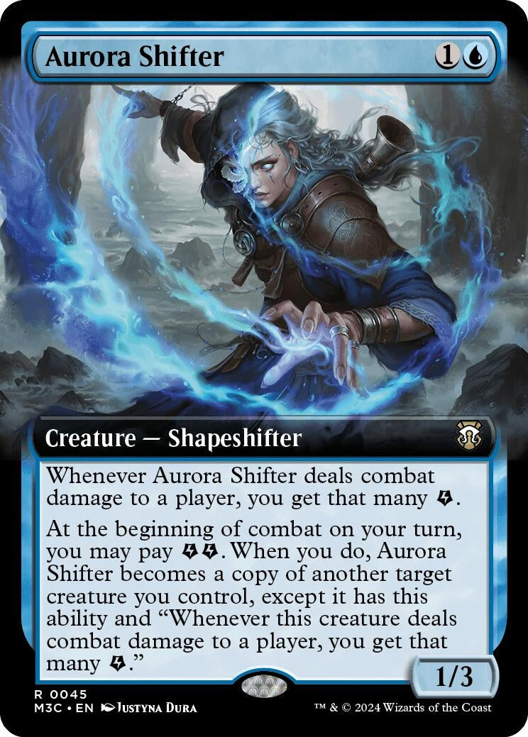 Image for Aurora Shifter (Extended Art) (Ripple Foil) (45) - Magic: The Gathering