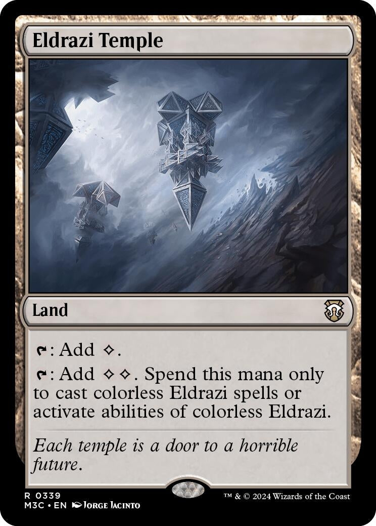Image for Eldrazi Temple (339) (M3C) - Magic: The Gathering