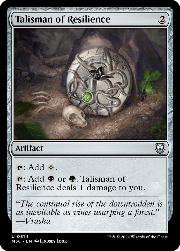 Image for Talisman of Resilience (314) - Magic: The Gathering