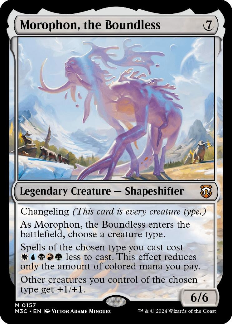 Image for Morophon, the Boundless (157) (M3C) - Magic: The Gathering