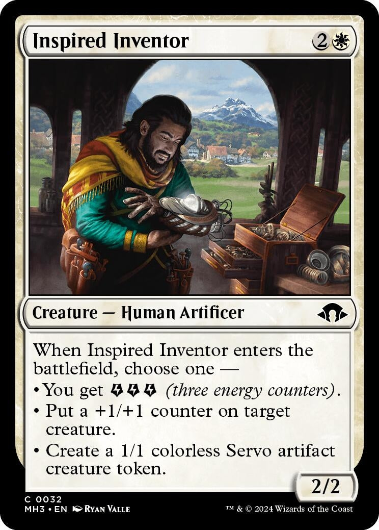 Image for Inspired Inventor (32) - Magic: The Gathering