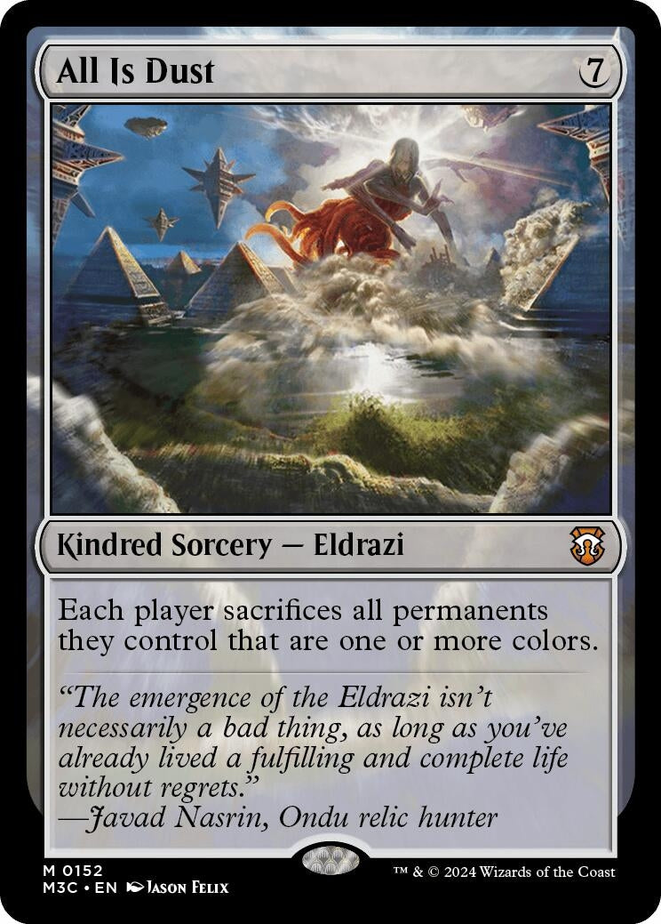 Image for All Is Dust (152) (M3C) - Magic: The Gathering
