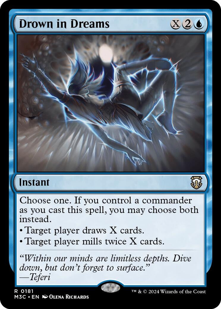 Image for Drown in Dreams (181) (M3C) - Magic: The Gathering