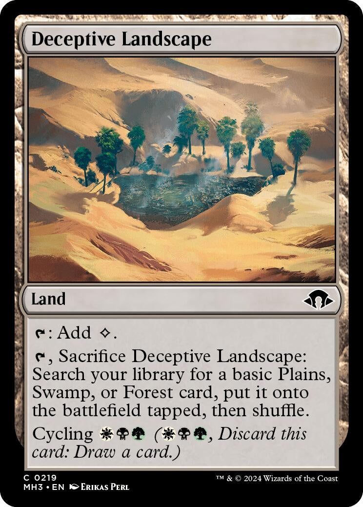 Image for Deceptive Landscape (219) - Magic: The Gathering