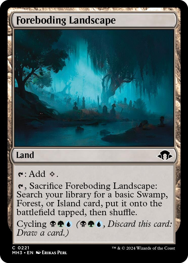 Image for Foreboding Landscape (221) - Magic: The Gathering