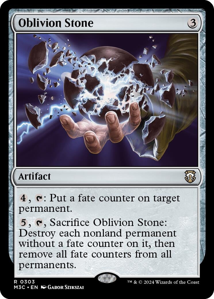 Image for Oblivion Stone (303) - Magic: The Gathering