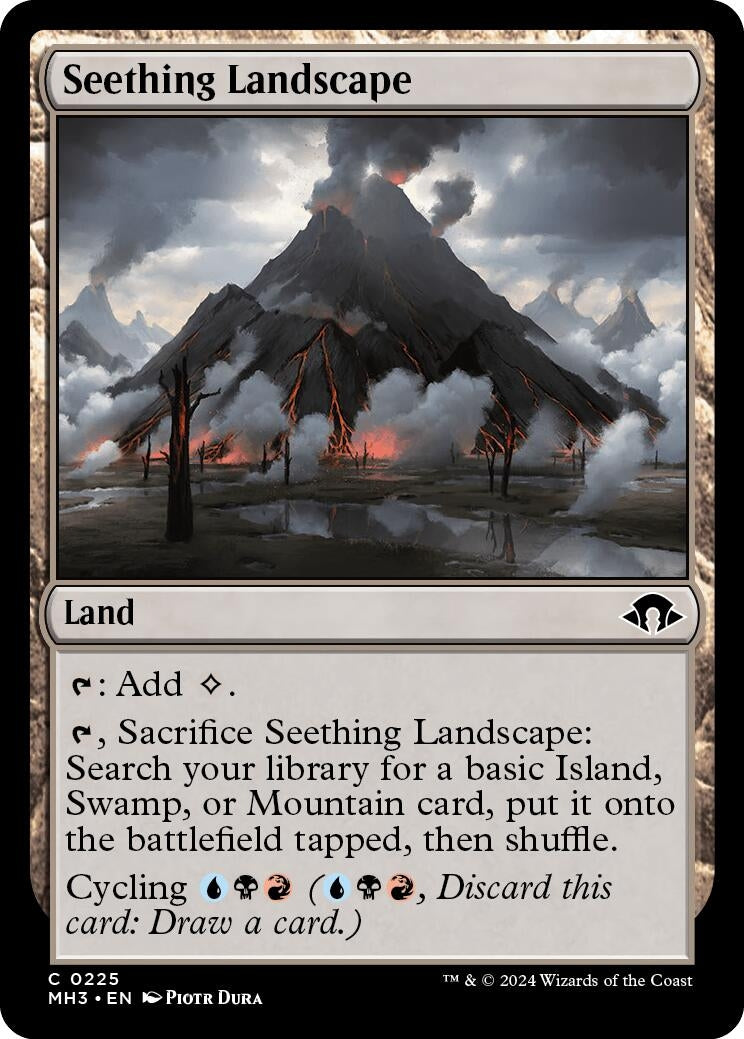 Image for Seething Landscape (225) - Magic: The Gathering