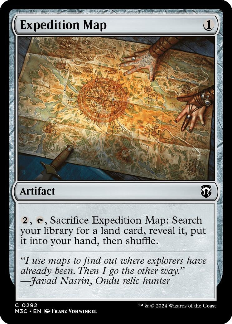 Image for Expedition Map (292) - Magic: The Gathering