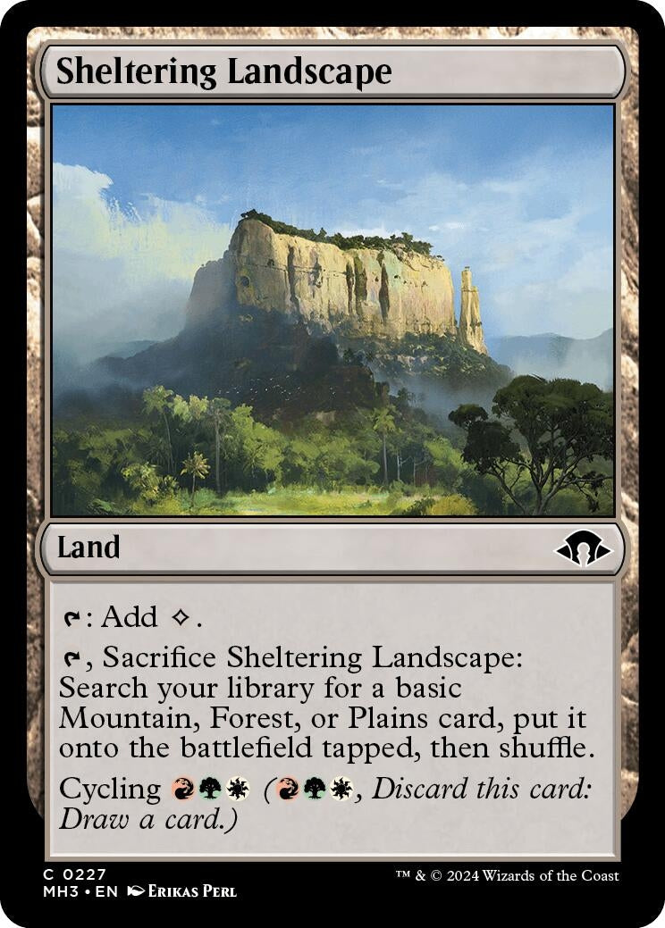Image for Sheltering Landscape (227) - Magic: The Gathering
