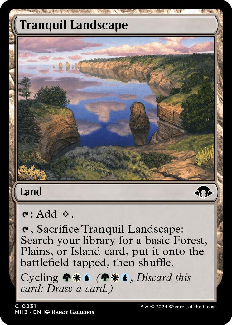 Image for Tranquil Landscape (231) - Magic: The Gathering