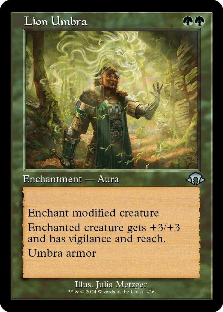 Image for Lion Umbra (Retro Frame) (426) - Magic: The Gathering