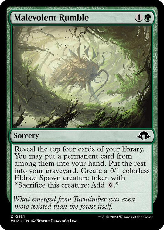 Image for Malevolent Rumble (161) - Magic: The Gathering