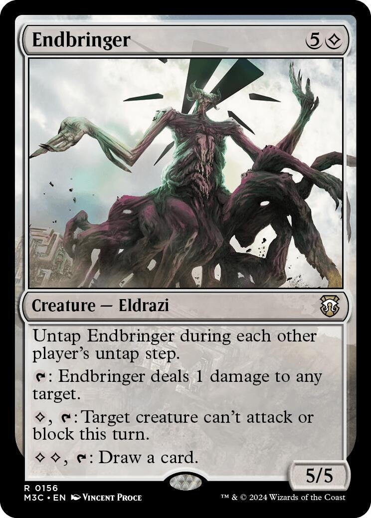 Image for Endbringer (Ripple Foil) (156) - Magic: The Gathering