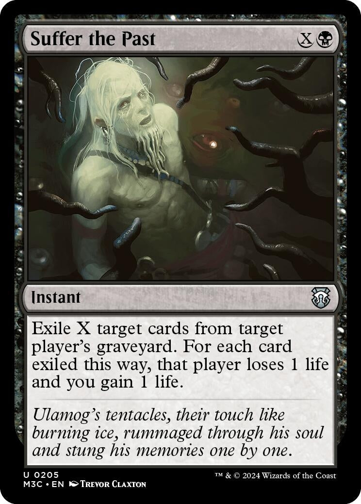 Image for Suffer the Past (Ripple Foil) (205) (M3C) - Magic: The Gathering