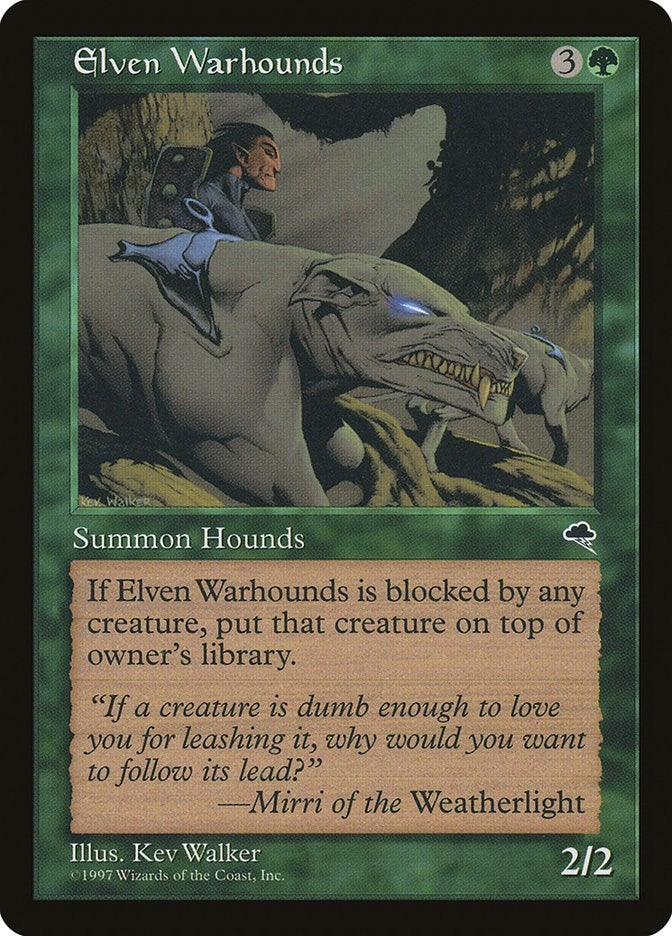 Image for Elven Warhounds (225) - Magic: The Gathering