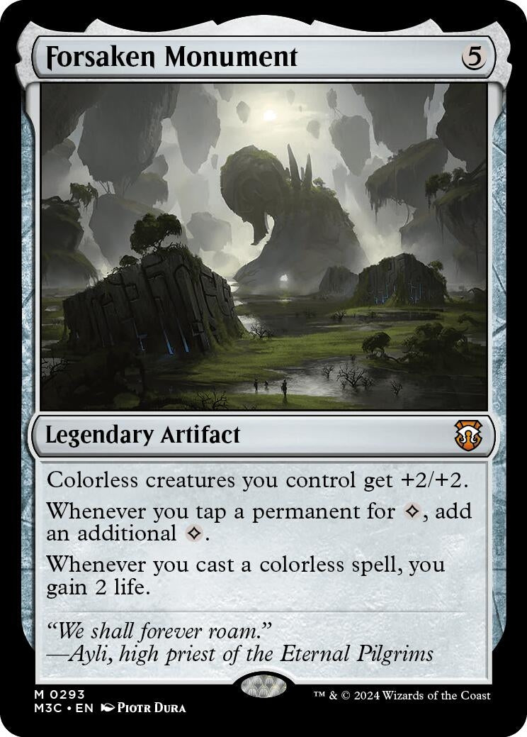 Image for Forsaken Monument (Ripple Foil) (293) - Magic: The Gathering