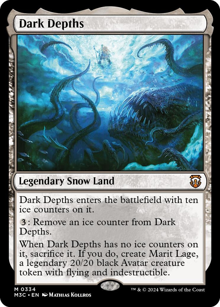 Image for Dark Depths (Ripple Foil) (334) - Magic: The Gathering