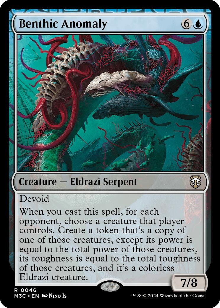 Image for Benthic Anomaly (Ripple Foil) (46) - Magic: The Gathering