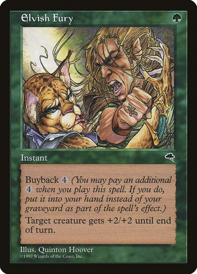 Image for Elvish Fury (226) - Magic: The Gathering