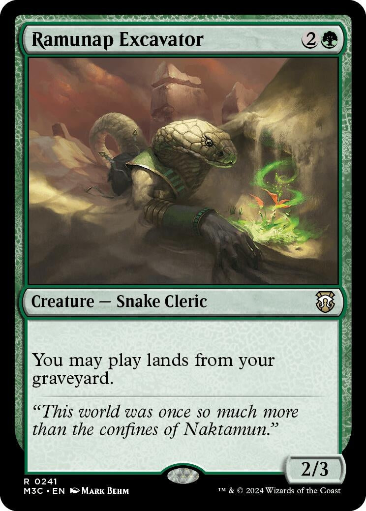 Image for Ramunap Excavator (Ripple Foil) (241) - Magic: The Gathering