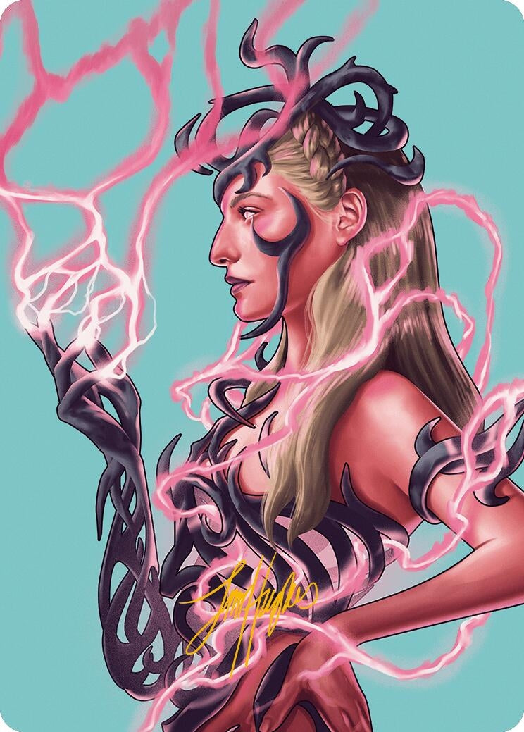 Image for Breya, Etherium Shaper Art Card (Gold-Stamped Signature) (49) - Magic: The Gathering