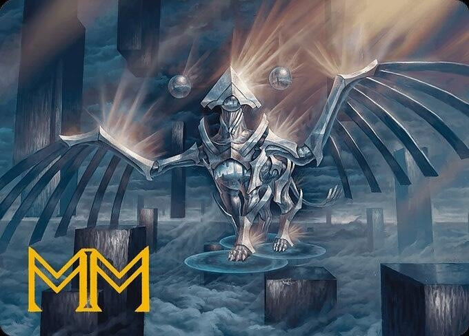 Image for Sphinx of the Revelation Art Card (Gold-Stamped Signature) (34) (ASMH3) - Magic: The Gathering