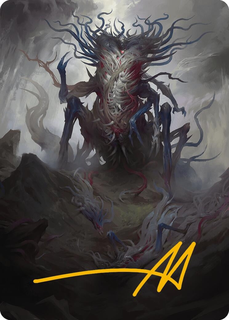 Image for Azlask, the Swelling Scourge Art Card (Gold-Stamped Signature) (25) (ASMH3) - Magic: The Gathering