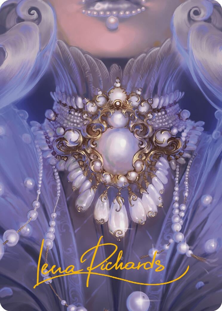 Image for Pearl Medallion Art Card (Gold-Stamped Signature) (43) - Magic: The Gathering