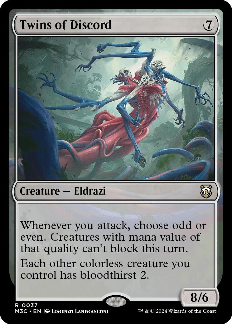 Image for Twins of Discord (Ripple Foil) (37) - Magic: The Gathering
