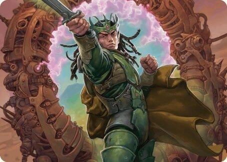 Image for Eladamri, Korvecdal Art Card (9) (ASMH3) - Magic: The Gathering