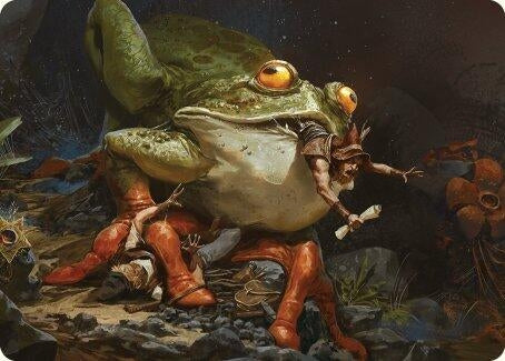 Image for Rampant Frogantua Art Card (32) (ASMH3) - Magic: The Gathering