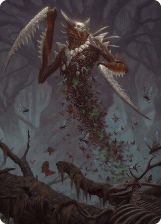 Image for Grist, the Plague Swarm Art Card (18) (ASMH3) - Magic: The Gathering
