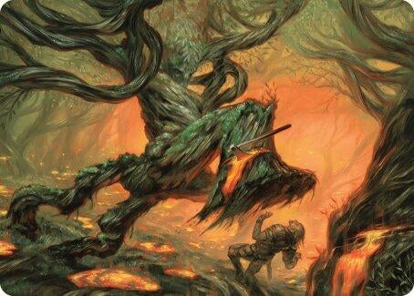 Image for Stump Stomp Art Card (20) (ASMH3) - Magic: The Gathering