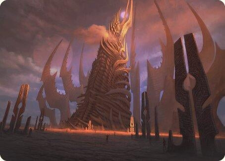 Image for Phyrexian Tower Art Card (23) (ASMH3) - Magic: The Gathering