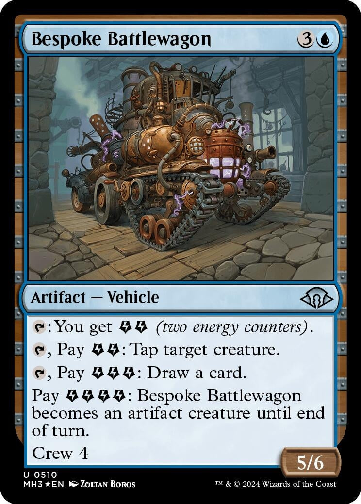 Image for Bespoke Battlewagon (Ripple Foil) (510) - Magic: The Gathering