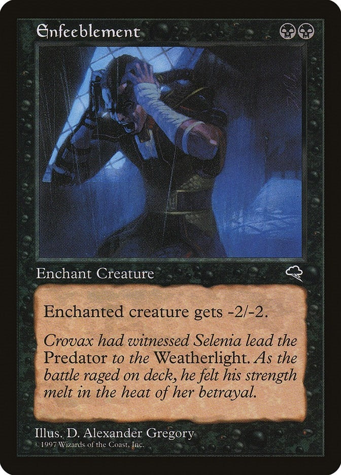 Image for Enfeeblement (133) - Magic: The Gathering