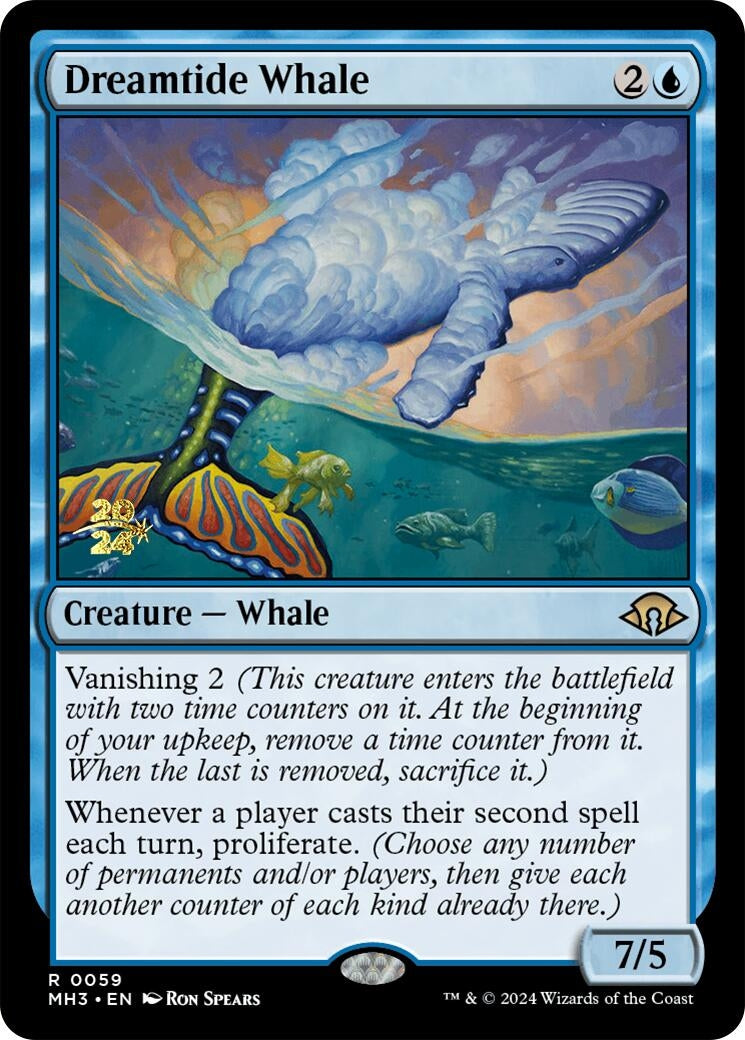 Image for Dreamtide Whale (59) - Magic: The Gathering