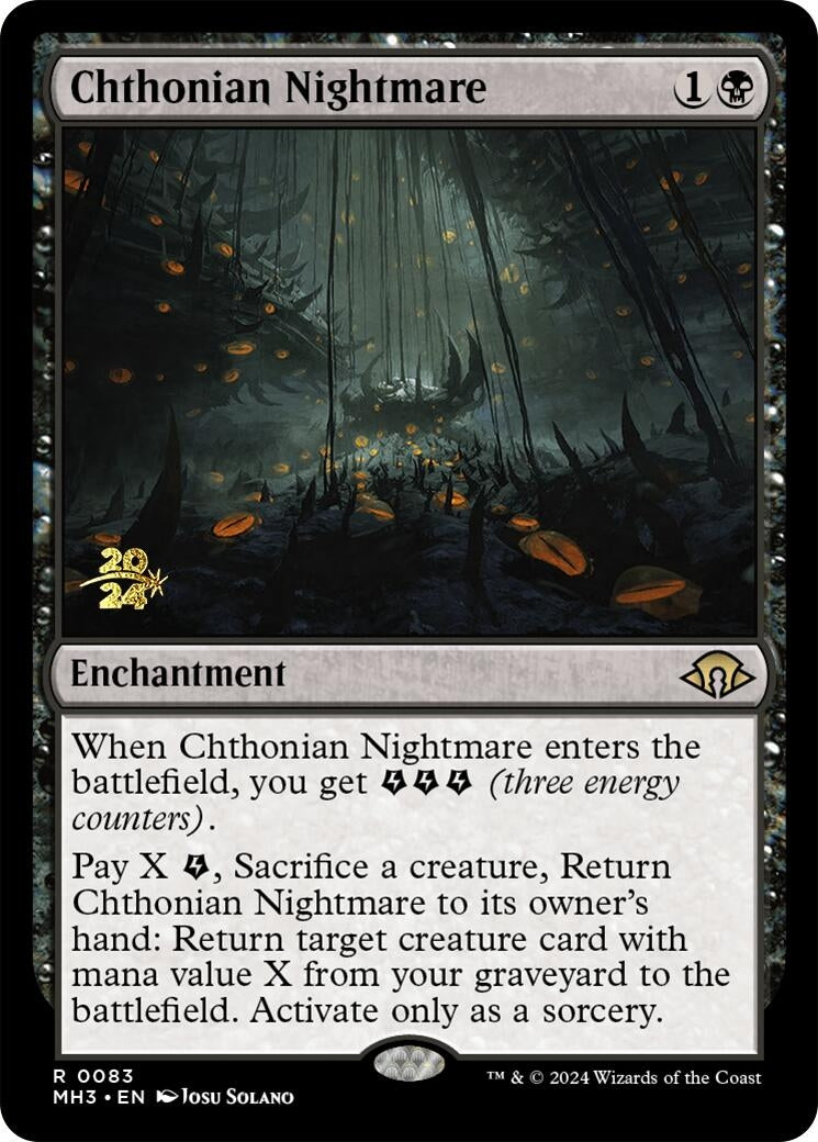 Image for Chthonian Nightmare (83) - Magic: The Gathering