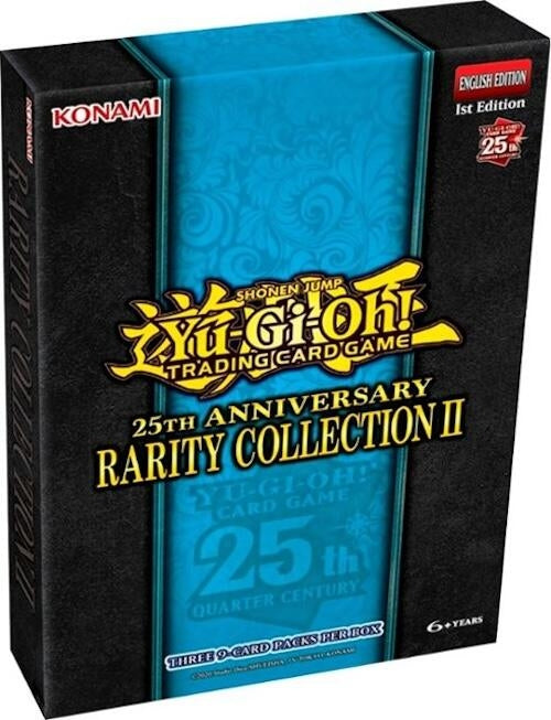 Image for 25th Anniversary Rarity Collection II Mini Box (Retail Exclusive) - YuGiOh