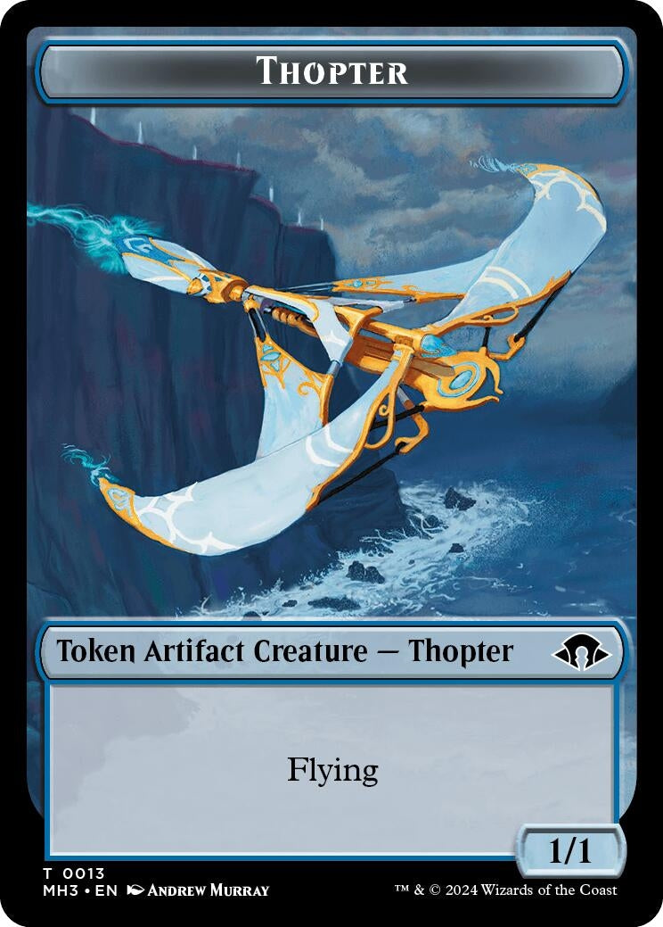 Image for Thopter Token (13) - Magic: The Gathering