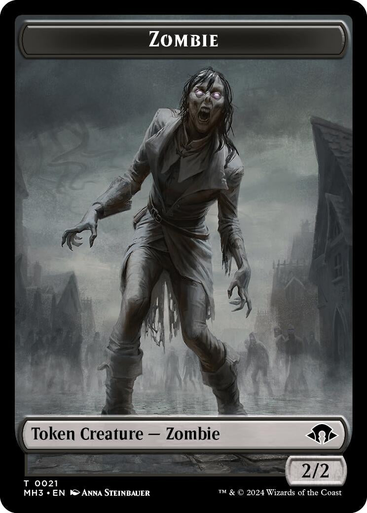 Image for Zombie Token (21) - Magic: The Gathering