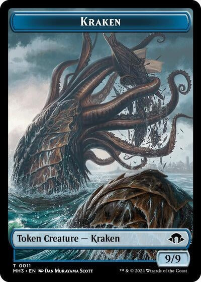 Image for Kraken Token (11) - Magic: The Gathering